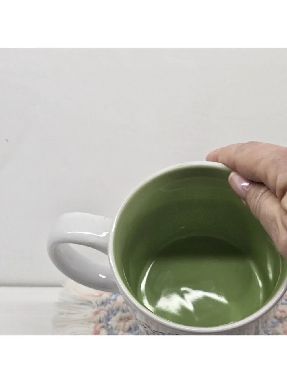 Wicked Movie 21oz Mug Positively Green Elphaba Glinda Stoneware Zak Designs